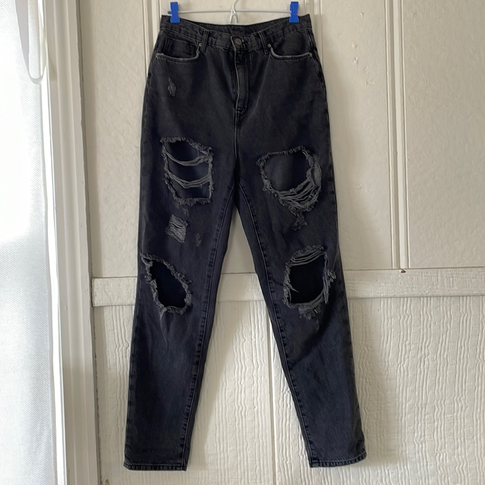BDG black mom rise jeans
